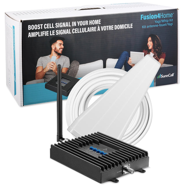 SureCall Fusion4Home Yagi Signal Booster Kit