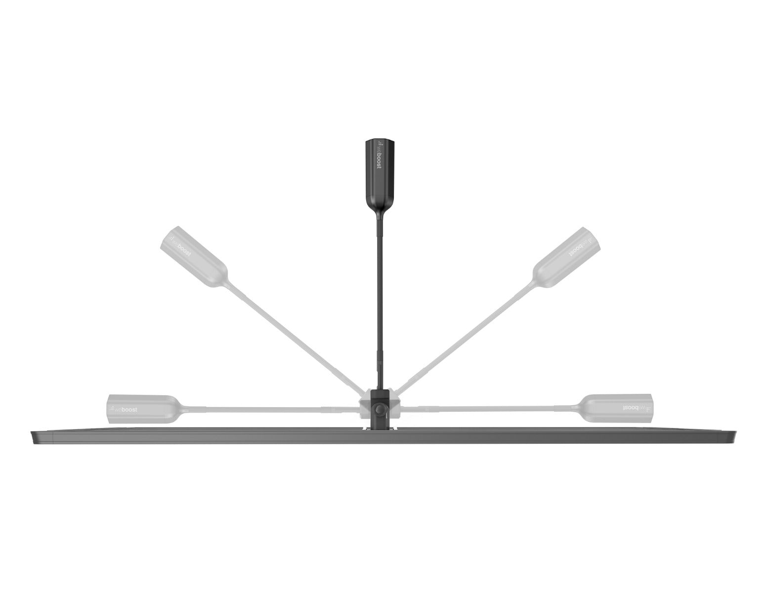 Mounting angles for the overland outside antenna