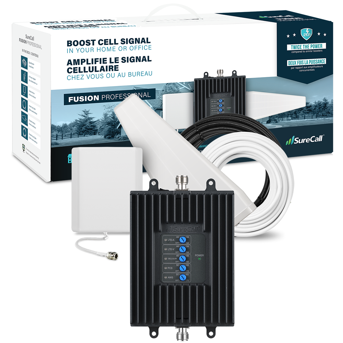 SureCall Fusion Professional Signal Booster Kit